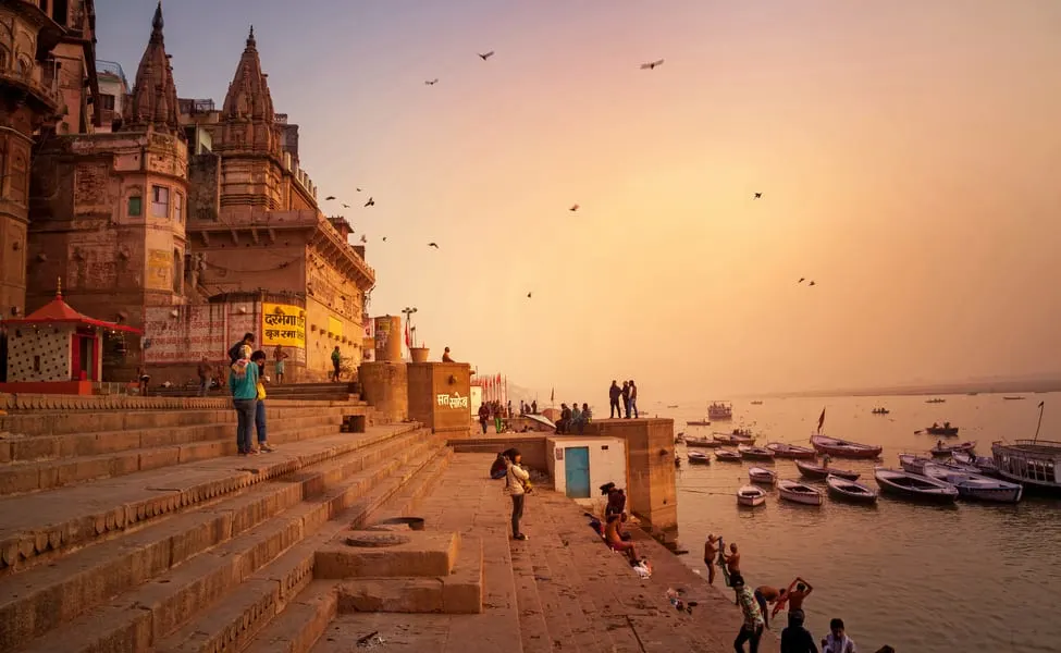 Low Budget trip in India view Varanasi